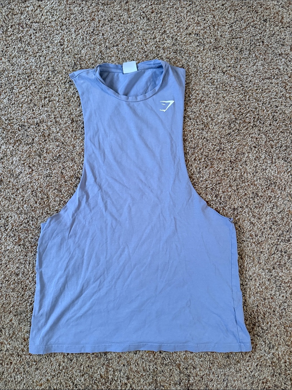 Gymshark Men’s Lavender Sleeveless Shirt